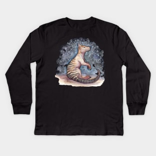 Thylacine Dreamer Kids Long Sleeve T-Shirt